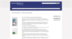 Desktop Screenshot of marketinglexikon.ch