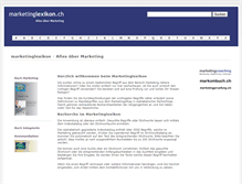 Tablet Screenshot of marketinglexikon.ch